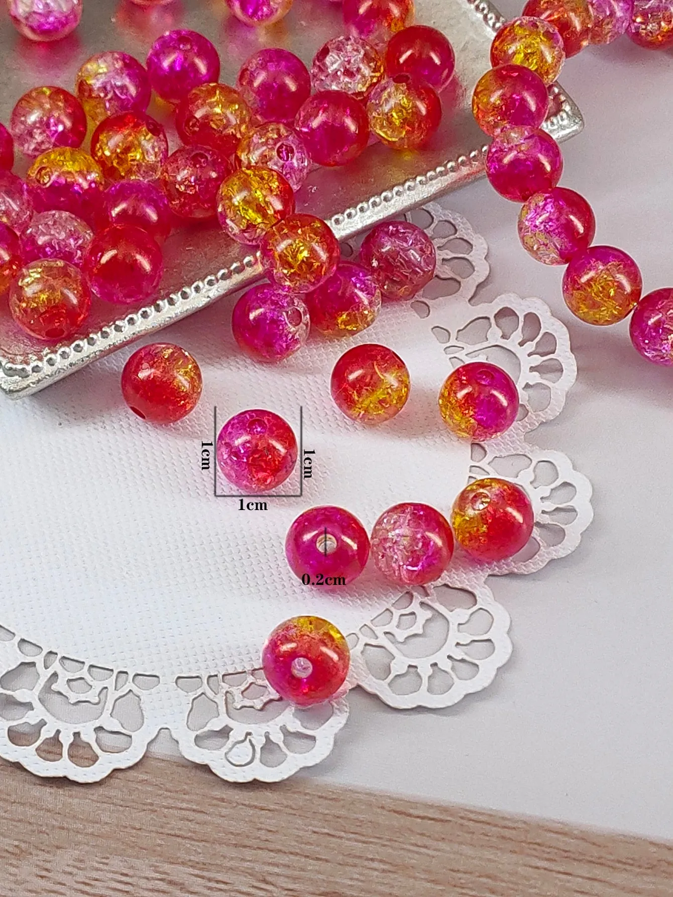 1box Ombre Bead DIY Jewelry Accessory