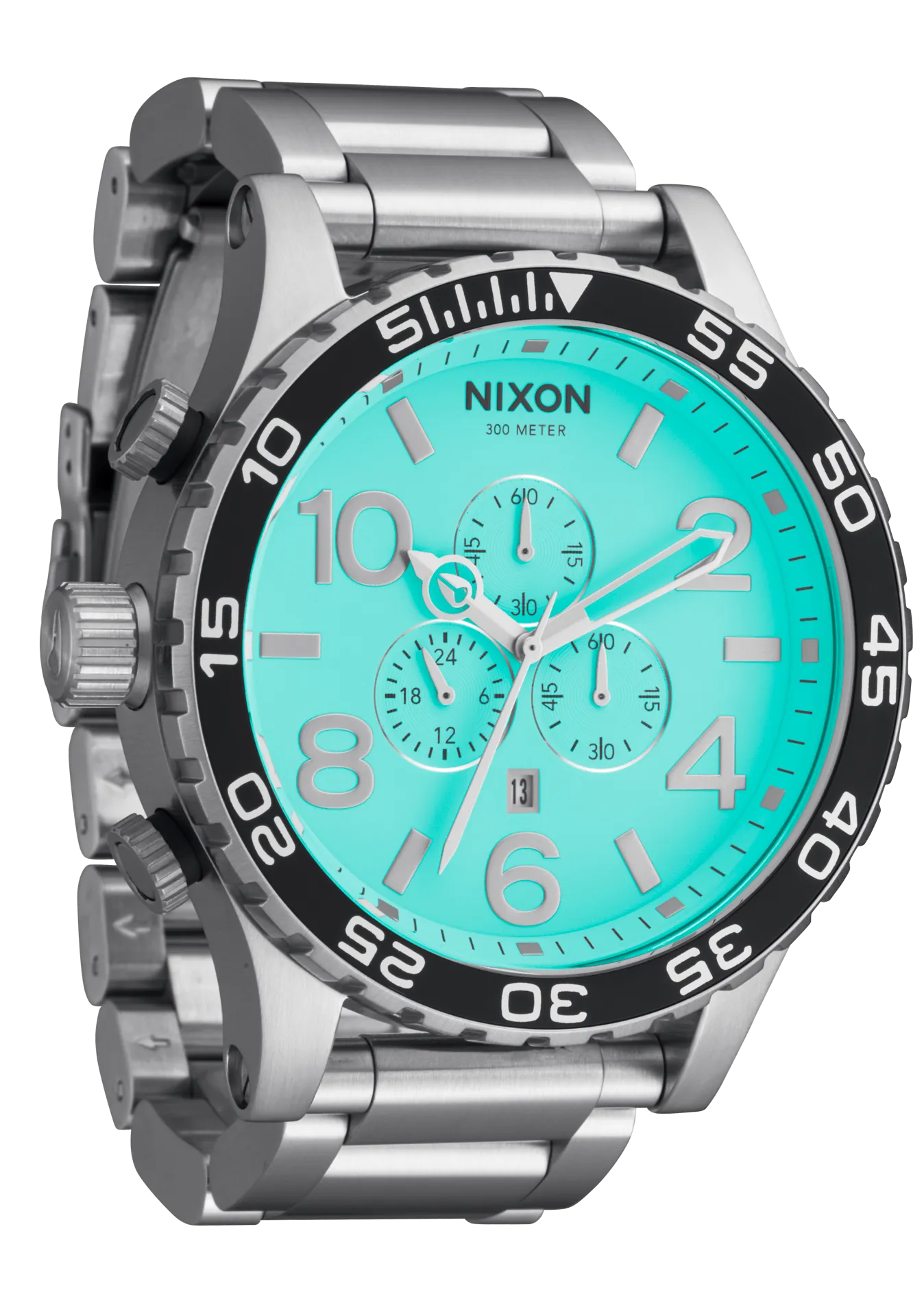 51-30 Chrono - Silver / Turquoise