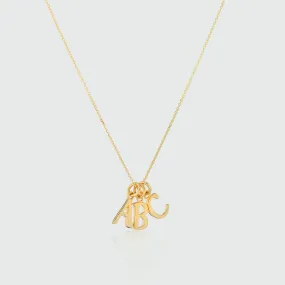 Audley Gold Vermeil Alphabet Pendant