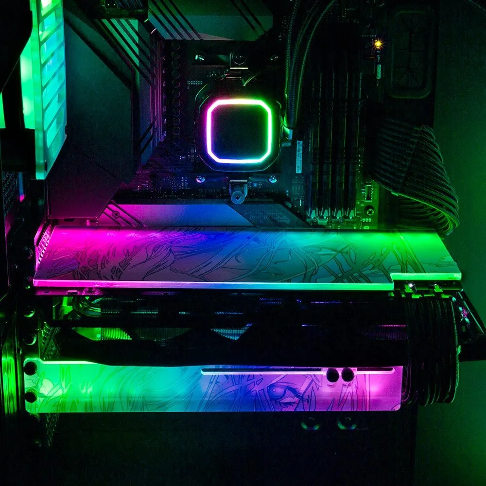 Beach Girl RGB GPU Backplate