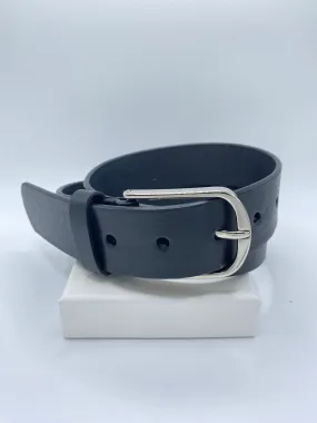 BRAYAN POLISHED U-BUCKLE BELT