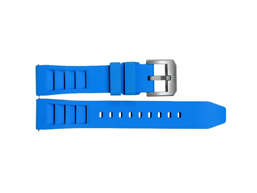 Dievas Blue FKM Rubber Strap