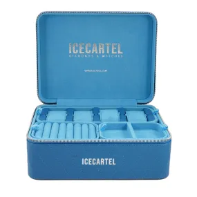 Elegant Icecartel Leather Jewelry Box with Luxurious Finish