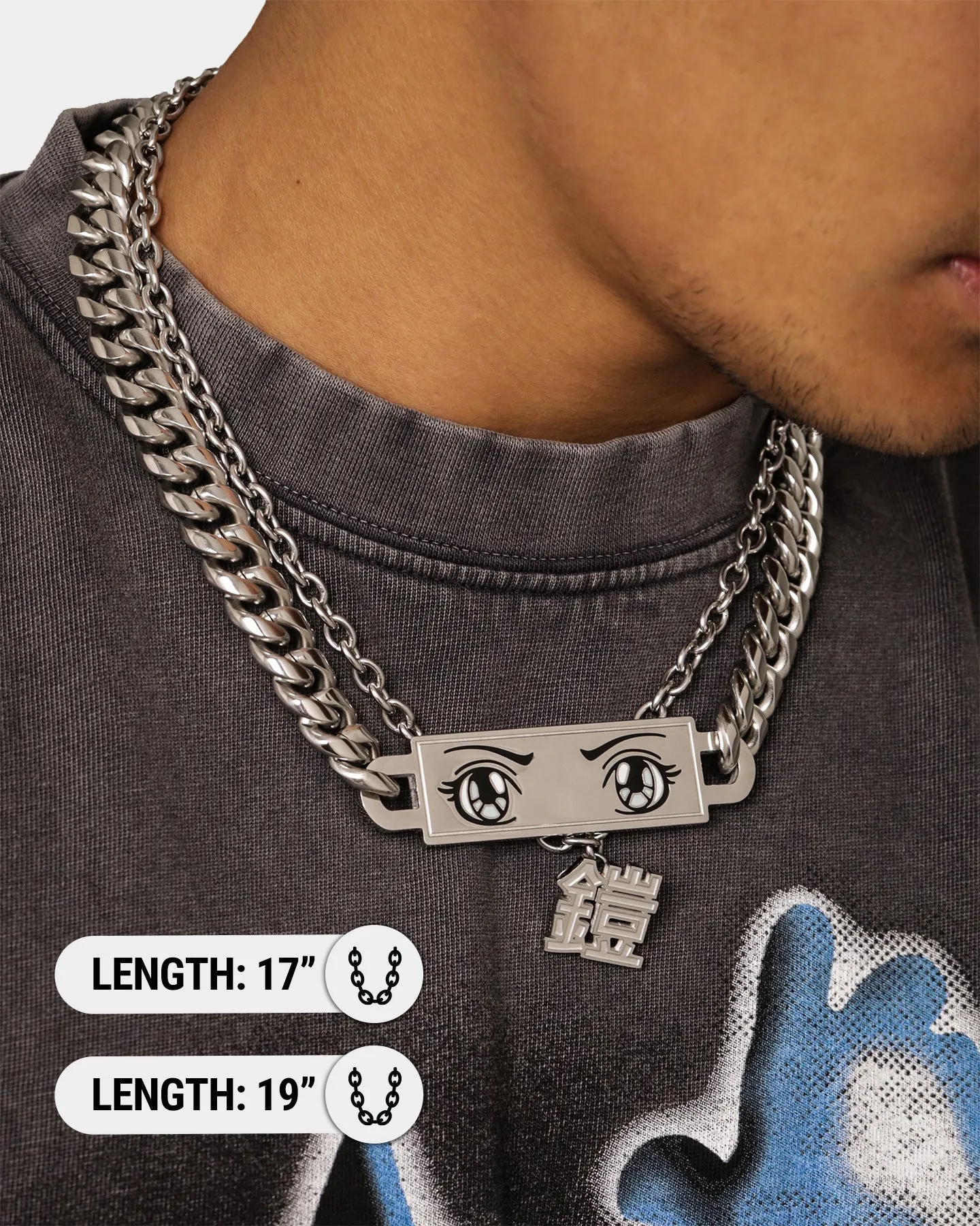 Loiter Armoured Eyes Chain Silver