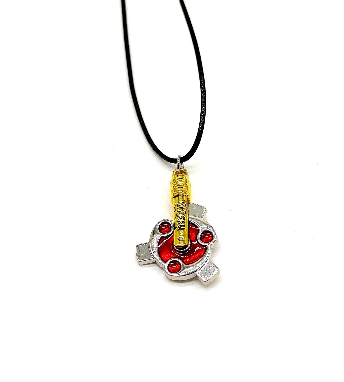 Naruto Anime Metal Pendant |Uchiha Madara Mangekyou Sharingan|