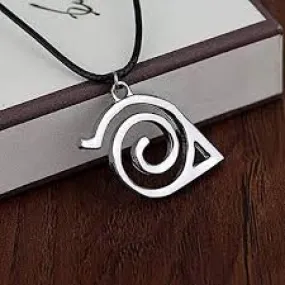 Naruto Leaf Village Logo Anime Necklace Pendant Cosplay