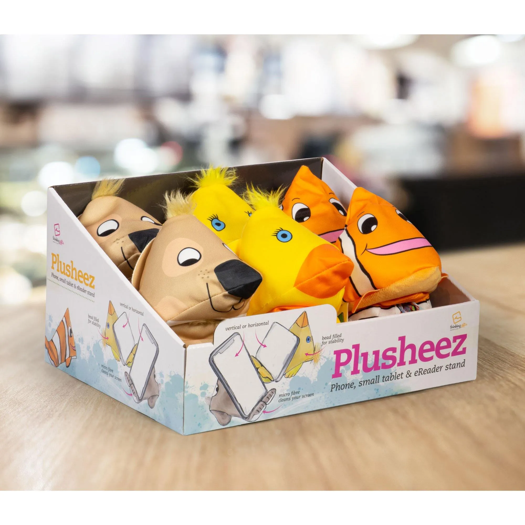 Plusheez Mobile Phone Holder (Dog)