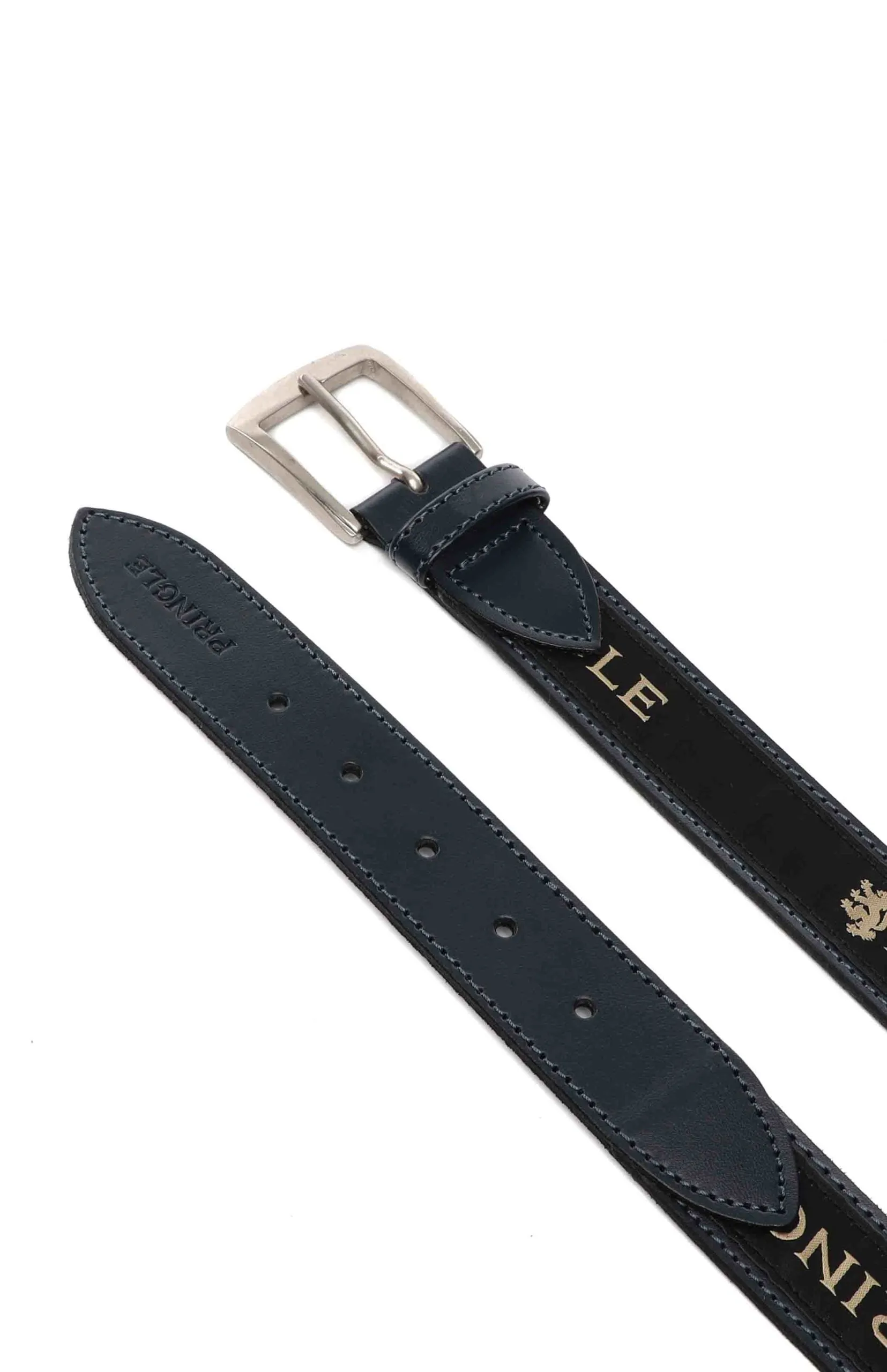 Pringle Casual Leather Belt Navy