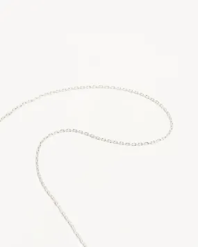 Sterling Silver 18" Signature Chain Necklace