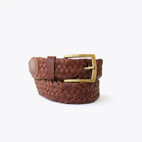 Teyo Woven Belt Brandy