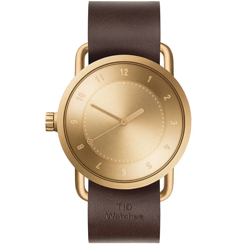 TID No.1 Gold Dial / Black Nylon Strap / Gold Buckle