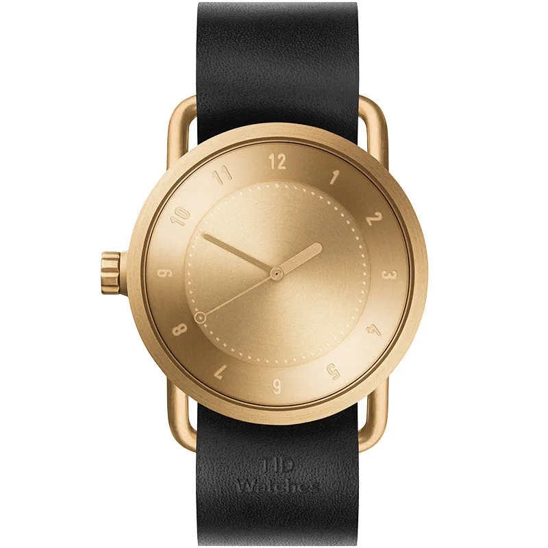 TID No.1 Gold Dial / Black Nylon Strap / Gold Buckle