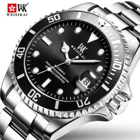 WEISIKAI Luxury Mens Diver Watch - Top-Brand Automatic Mechanical Sports Watch - Premium Diving Wristwatch - Masculino Style